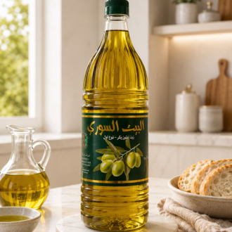 زيت زيتون البيت السوري ١لتر