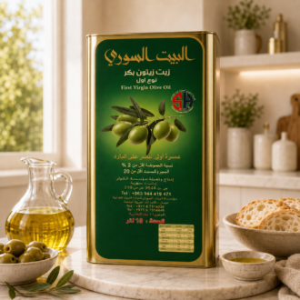 زيت زيتون البيت السوري ١٠لتر